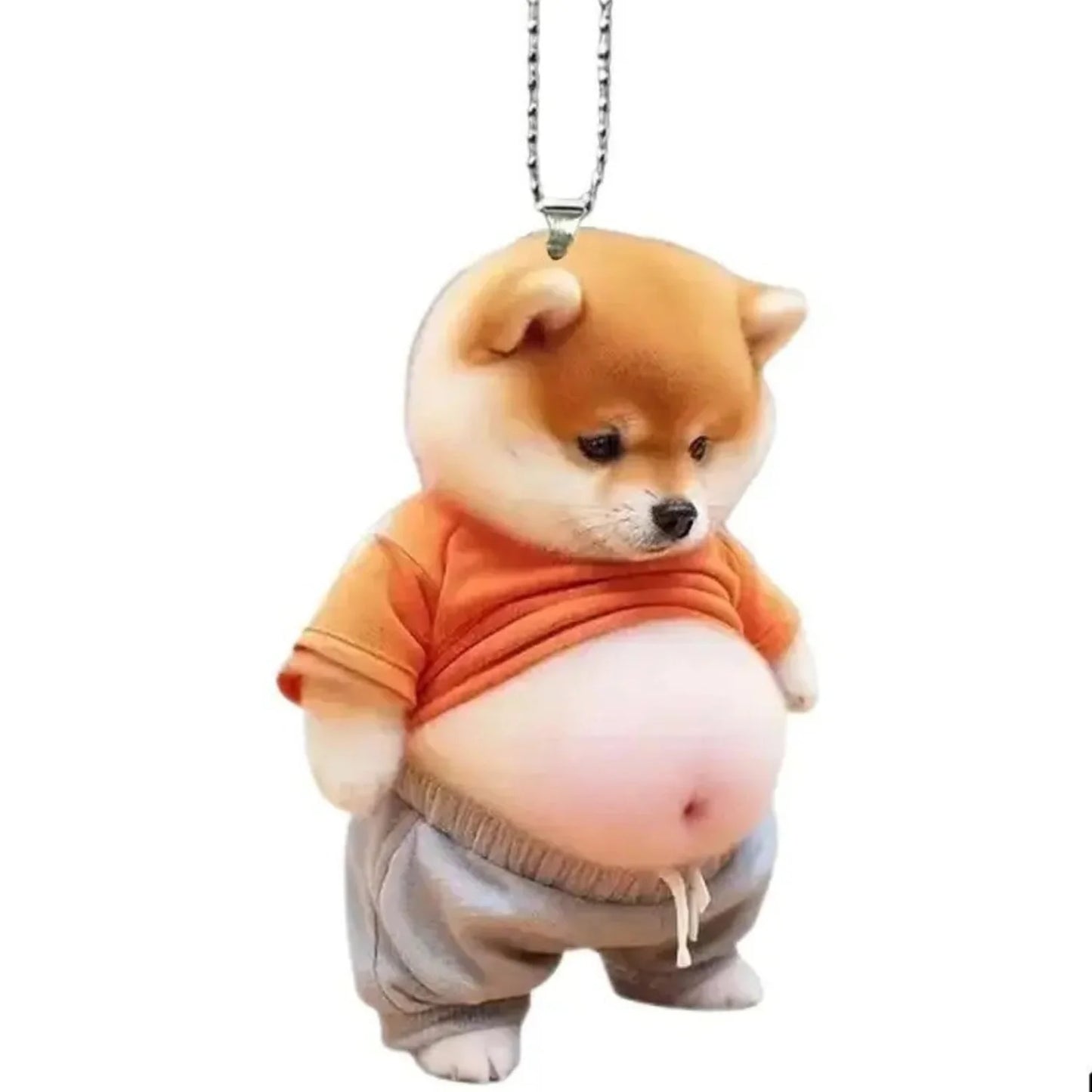 BellyBuddy Keychain (Fat Shiba)