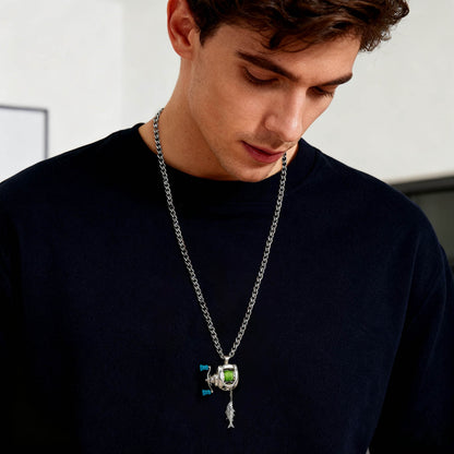 LuckyReel™ Necklace – Working Mini Fishing Reel Pendant