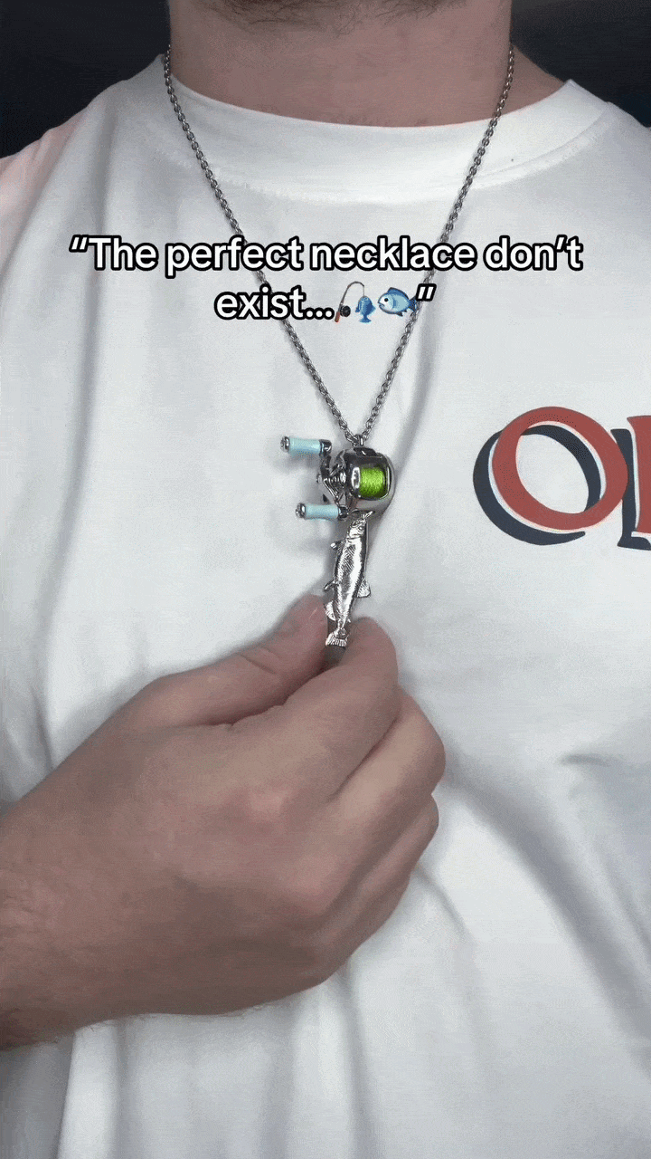 Fishing Reel Pendant spinning